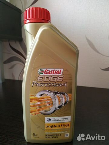 Масло Castrol edge Professional LongLife III 5W-30 Масло Castrol edge Professional LongLife III 5W-30
