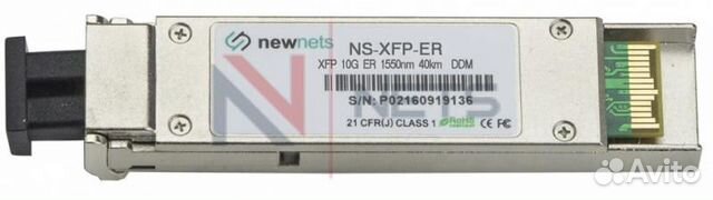 Оптический трансивер XFP 10G ER 40км DDM Duplex
