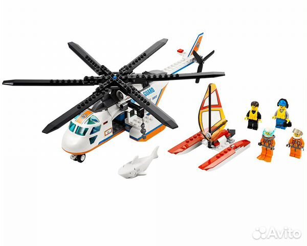 Lego - Town - 60013 Coast Guard Helicopter Lego - Town - 60013 Coast Guard Helicopter
