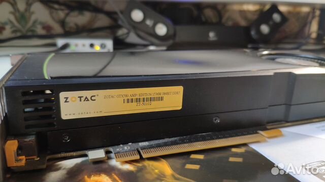 Видеокарта Zotac GTX 580 AMP Видеокарта Zotac GTX 580 AMP