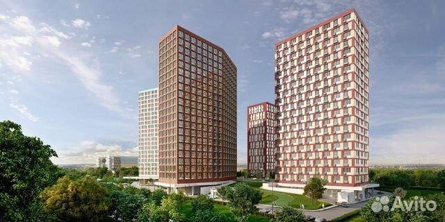 Студия, 24.5 м², 20/21 эт. Студия, 24.5 м², 20/21 эт.