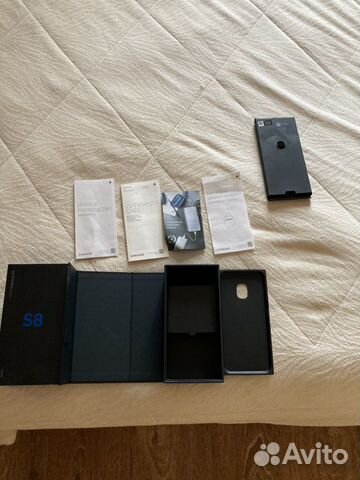 SAMSUNG galaxy s8 коробка