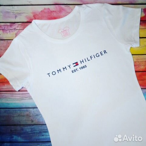 Две футболки Tommy Hilfiger + Guess