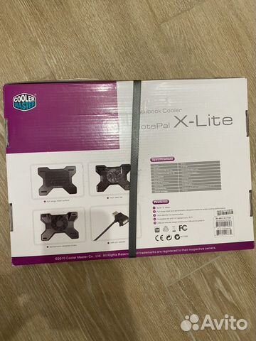 Подставка для ноутбука Cooler Master NotePal X-Lit
