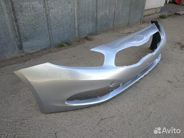 Кия Сид бампер передний Machine Silver AA3