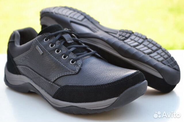 Ботинки Clarks baystone GO GTX Bl/L UK8/42рр