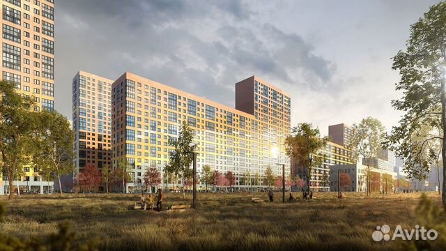 1-к квартира, 33.8 м², 12/25 эт.