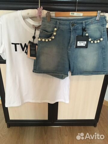 Футболка и шорты Twin set Milano