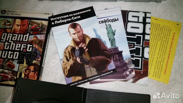 Лицензионный комплект от 1C GTA 4 на PC Лицензионный комплект от 1C GTA 4 на PC