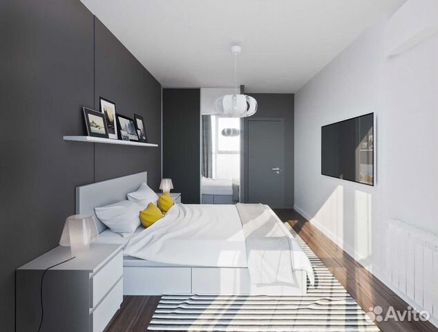 2-к квартира, 57.7 м², 6/17 эт. 2-к квартира, 57.7 м², 6/17 эт.