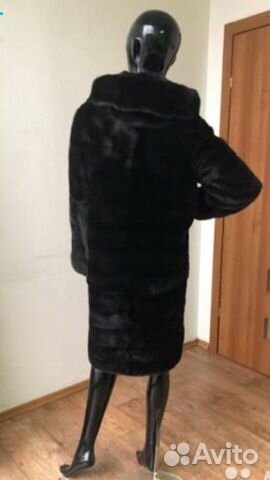 Новая Blackglama с капюшоном 100см Новая Blackglama с капюшоном 100см