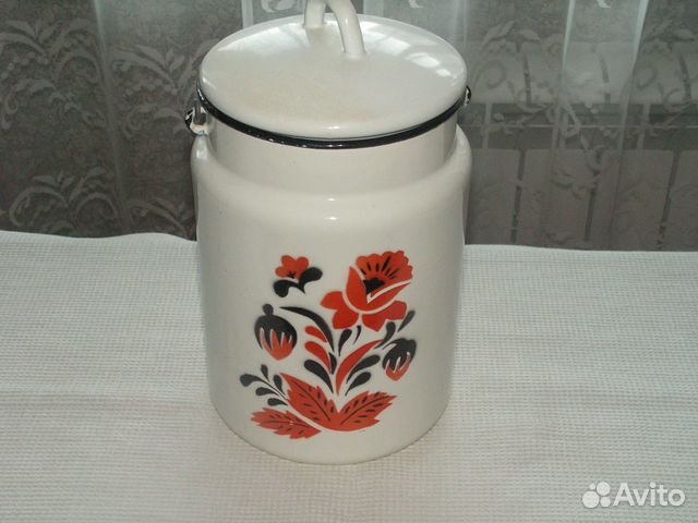 Бидон эмалированный