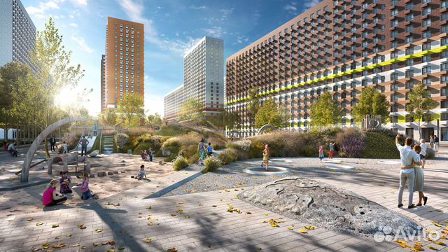 3-к квартира, 87.3 м², 6/16 эт.