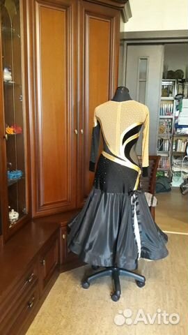 Новое платье для спортивных бальных танцев St