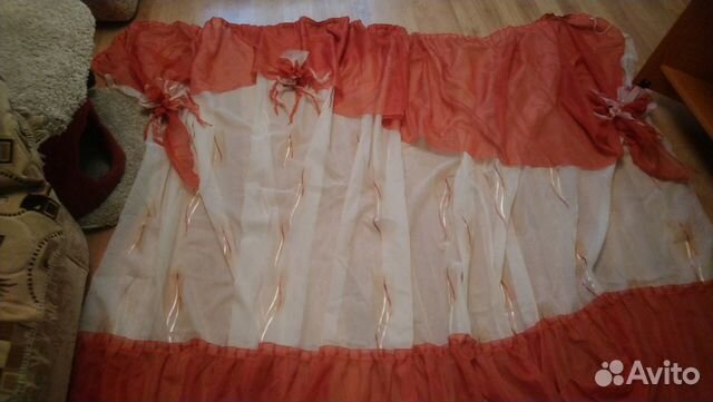 Тюль с ламбрекеном