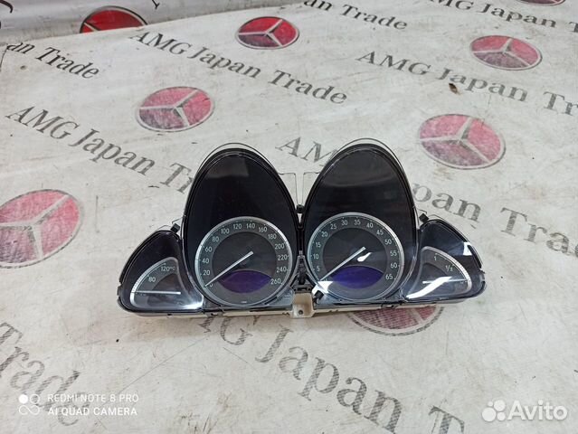 Приборная панель на Mercedes-Benz R230 SL500