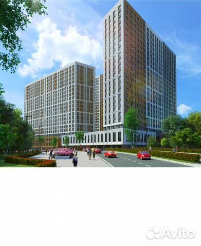 1-к квартира, 40.8 м², 6/24 эт. 1-к квартира, 40.8 м², 6/24 эт.