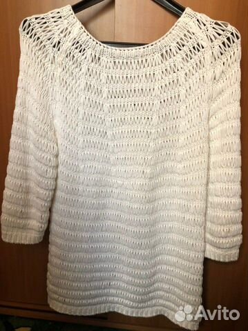 Практически новый свитер uterque хлопок 100 Практически новый свитер uterque хлопок 100