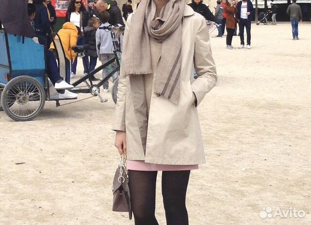 Плащ/тренч massimo dutti