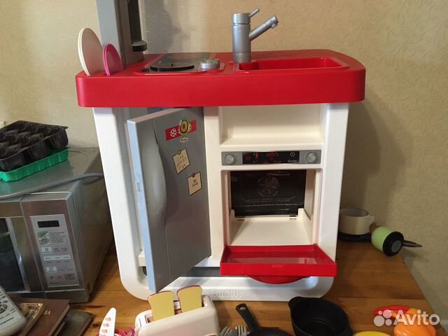 Игровая кухня Smoby Tefal и много аксессуаров