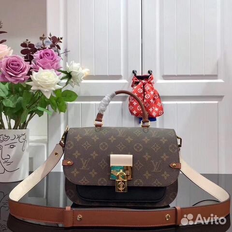 Новая женская черная сумка кожа Louis Vuitton Новая женская черная сумка кожа Louis Vuitton