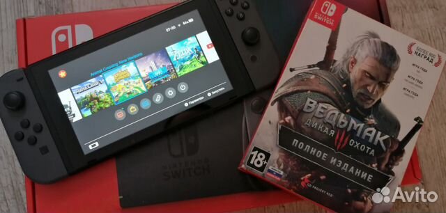 Nintendo switch + игры