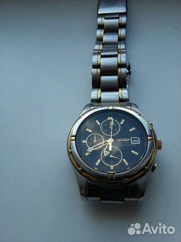 Часы citizen WR-100 хронограф