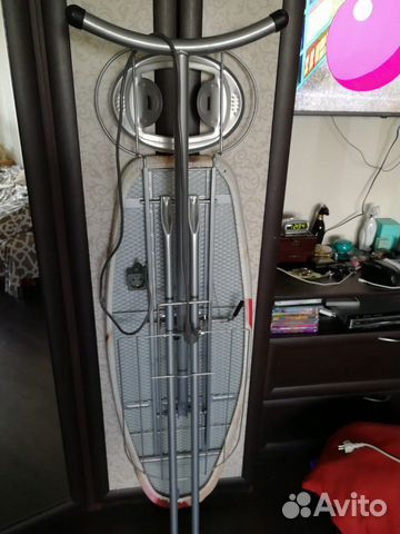 Гладильная доска с розеткой 120см Гладильная доска с розеткой 120см