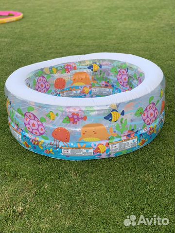 Бассейн Детский надувной интекс