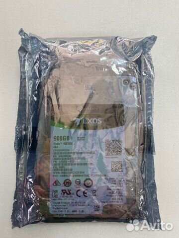 Жесткий диск новый для сервера Seagate Exos 900 gb