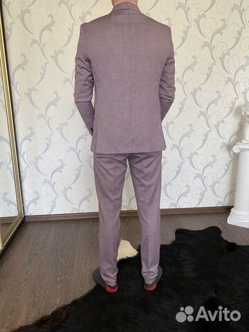 Костюм тройка super slim fit 52