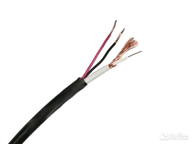 Кабель видеонаблюдения квк 2*0.5 Кабель видеонаблюдения квк 2*0.5
