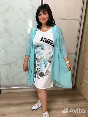 Летнее платье с накидкой 50 52 54 56 58 размер Летнее платье с накидкой 50 52 54 56 58 размер