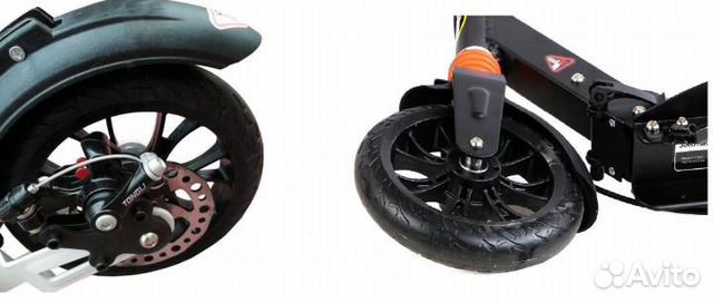Самокат для города с дисковым тормозом Самокат для города с дисковым тормозом