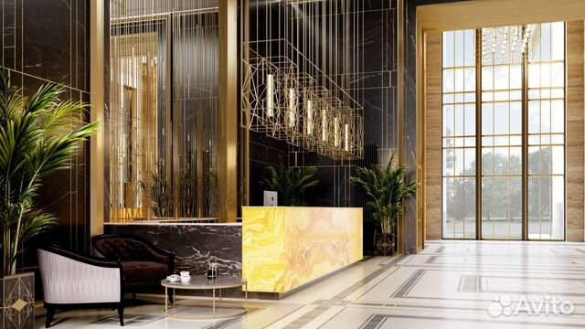 1-к квартира, 72 м², 3/23 эт.