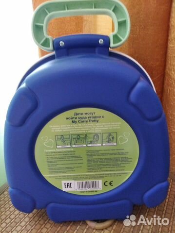 Новый дорожный горшок My carry potty Новый дорожный горшок My carry potty