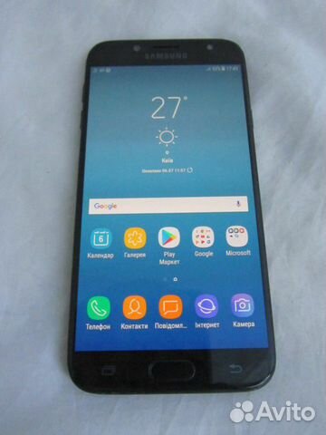 Телефон Samsung Galaxy J7 2017 Телефон Samsung Galaxy J7 2017