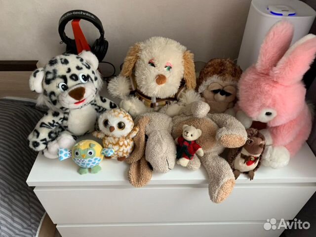 Игрушки мягкие