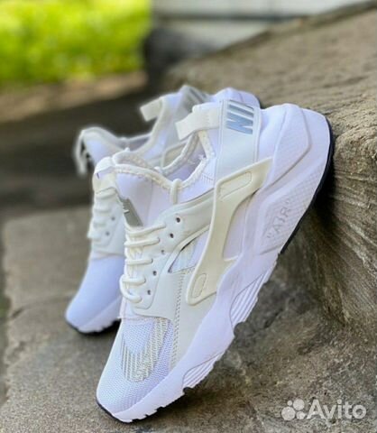 Кроссовки Nike Air Huarache белые мужские Кроссовки Nike Air Huarache белые мужские