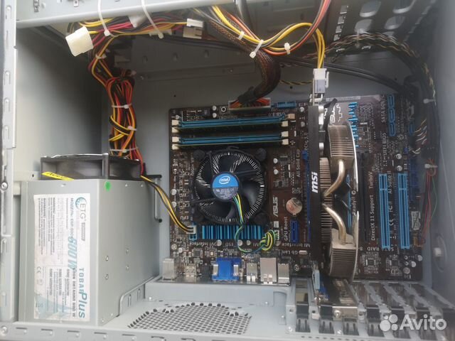 I7 3770 8ядер, 550Ti 1gb, 8gb, системный блок