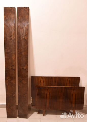 Чешская полуторная кровать из ореха времен СССР Чешская полуторная кровать из ореха времен СССР