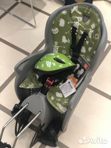 Велокресло Hamax Kiss Safety Package со шлемом