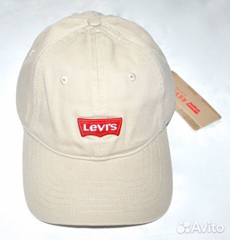 Кепка / бейсболка / Levis / новая (бежевая) Кепка / бейсболка / Levis / новая (бежевая)