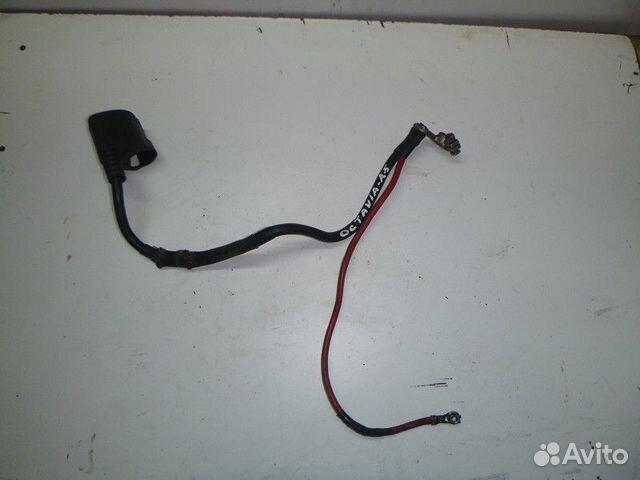 Клема минусовая skoda octavia (A5) 2004