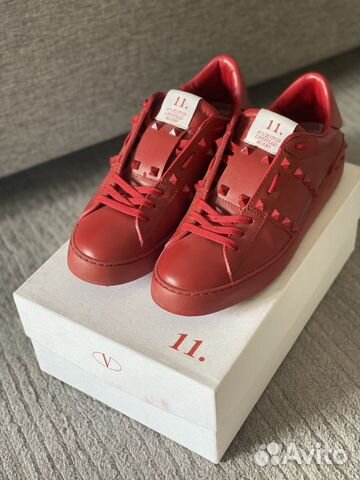 Кеды valentino Кожаные кеды Valentino Garavani Roc Кеды valentino Кожаные кеды Valentino Garavani Roc