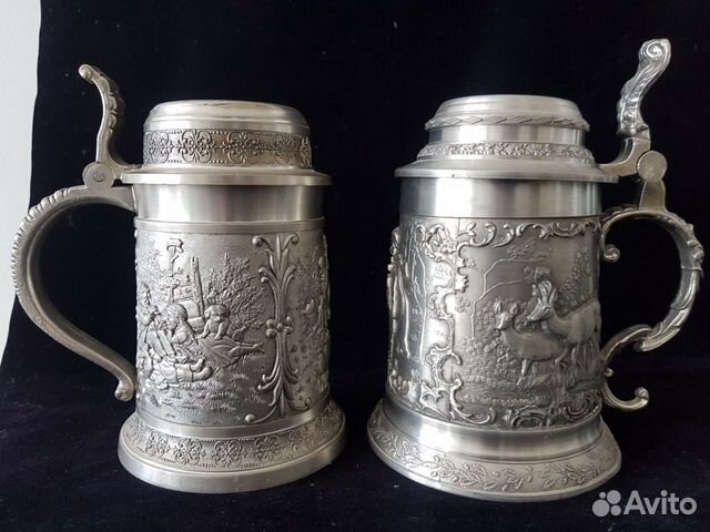 Кружка пивная.Германия. Олово Кружка пивная.Германия. Олово