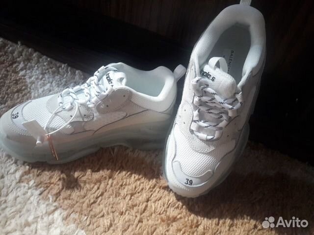 Кроссовки Balenciaga Triple S Сlear Sole