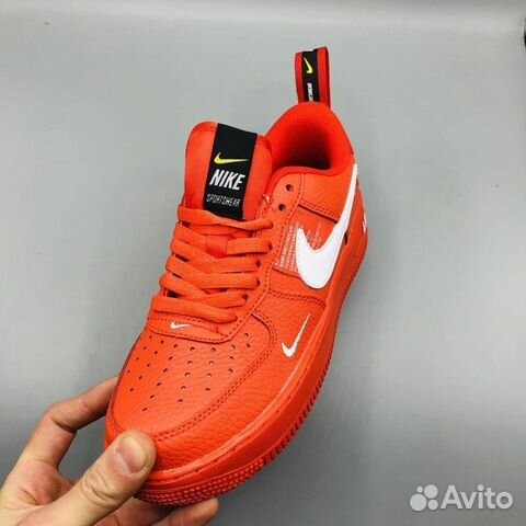 Кроссовки Nike Air Force RED красные Кроссовки Nike Air Force RED красные