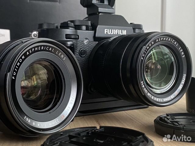 Fujifilm xt-3 xf 18-55 xf 23 1.4