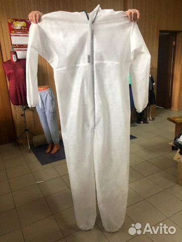 Комбинезон защитный неламинированный Комбинезон защитный неламинированный